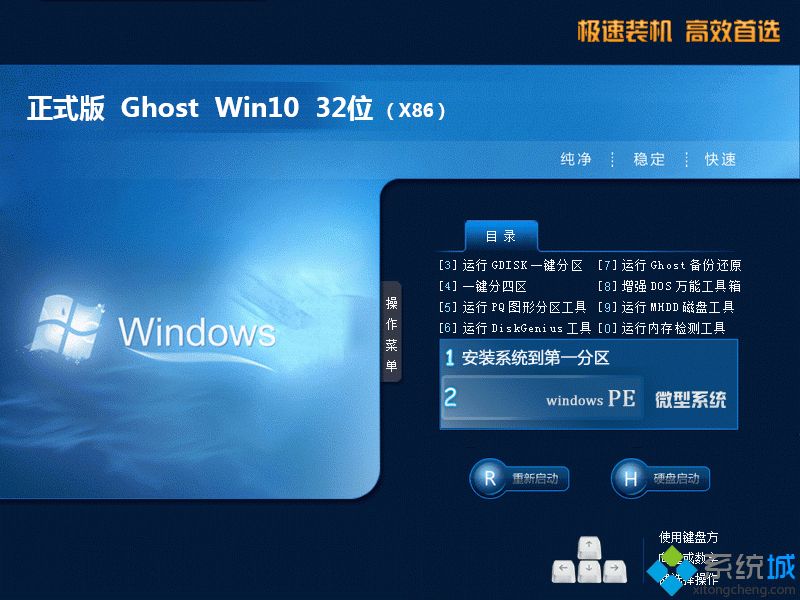 ghost win10 X8632λͨðͼ